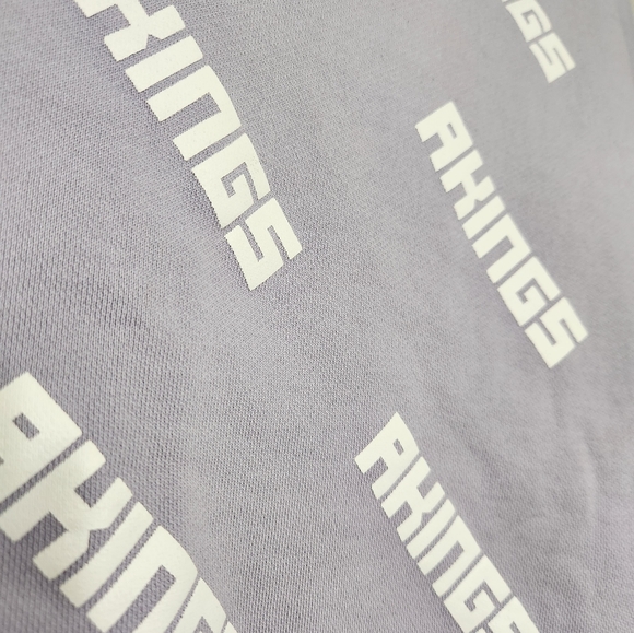 AKINGS 1984 All Over Logo Graphic Crewneck Sweatshirt - Picture 7 of 9